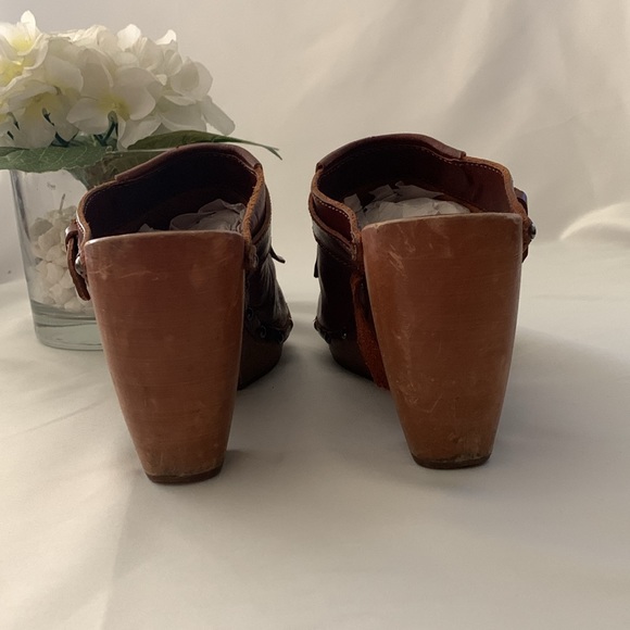 🔥1/2 OFF SUMMER SALE🔥 VINTAGE 1937 Footwear Studded Clog Mule - Picture 3 of 12